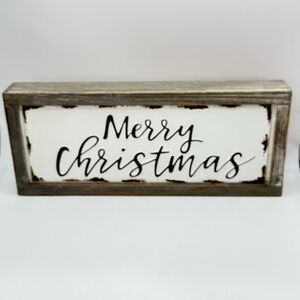 Hobby Lobby White and Brown Rustic Farmhouse Holiday Decor